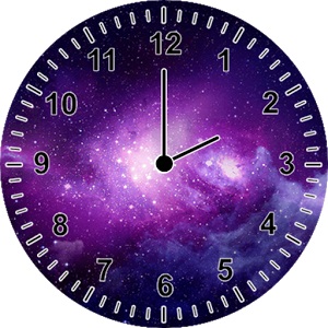 space clock