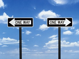 one-way